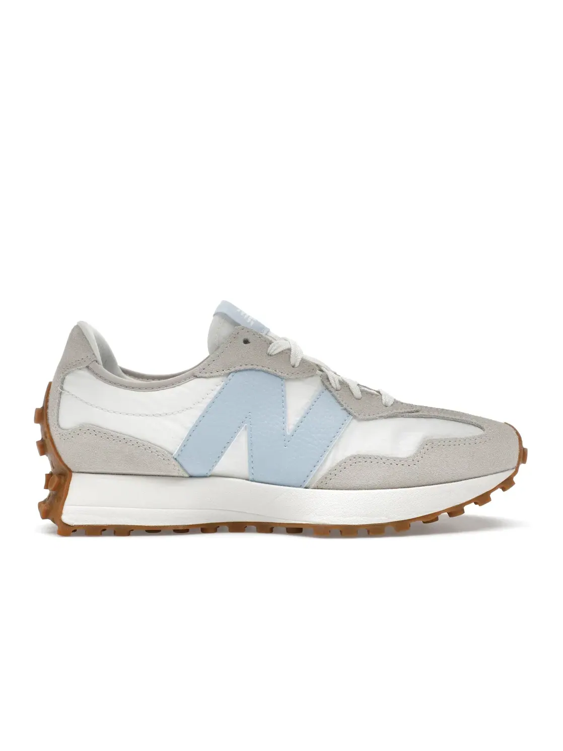 Женские кроссовки Lifestyle New Balance 327 — изображение 1 из 4, светлый синий