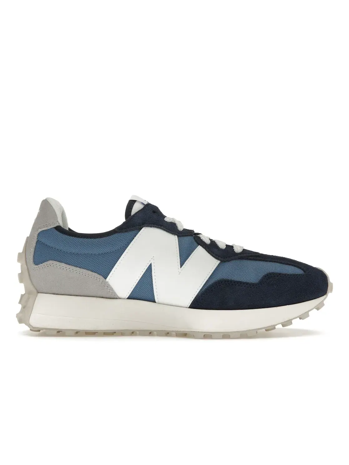 Мужские кроссовки Lifestyle New Balance 327 — изображение 1 из 4, синий/темно-синий/белый