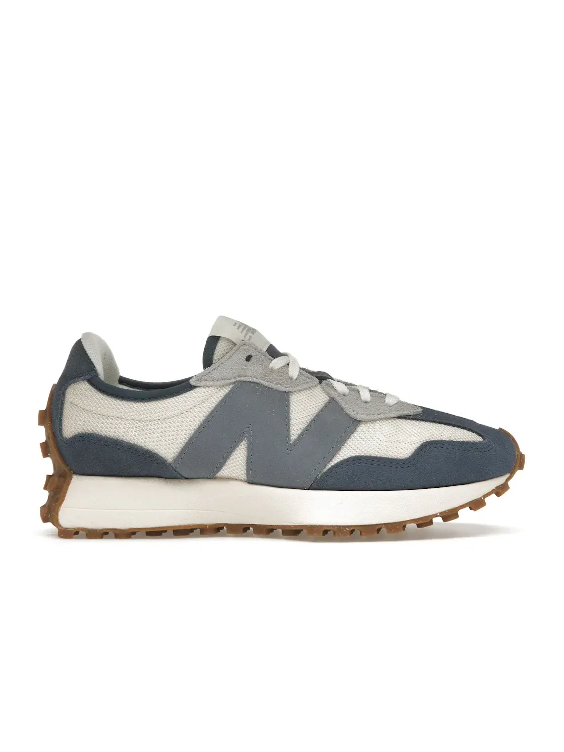 Мужские кроссовки с премиальным верхом New Balance 327 — изображение 1 из 4, винтажный индиго/серый