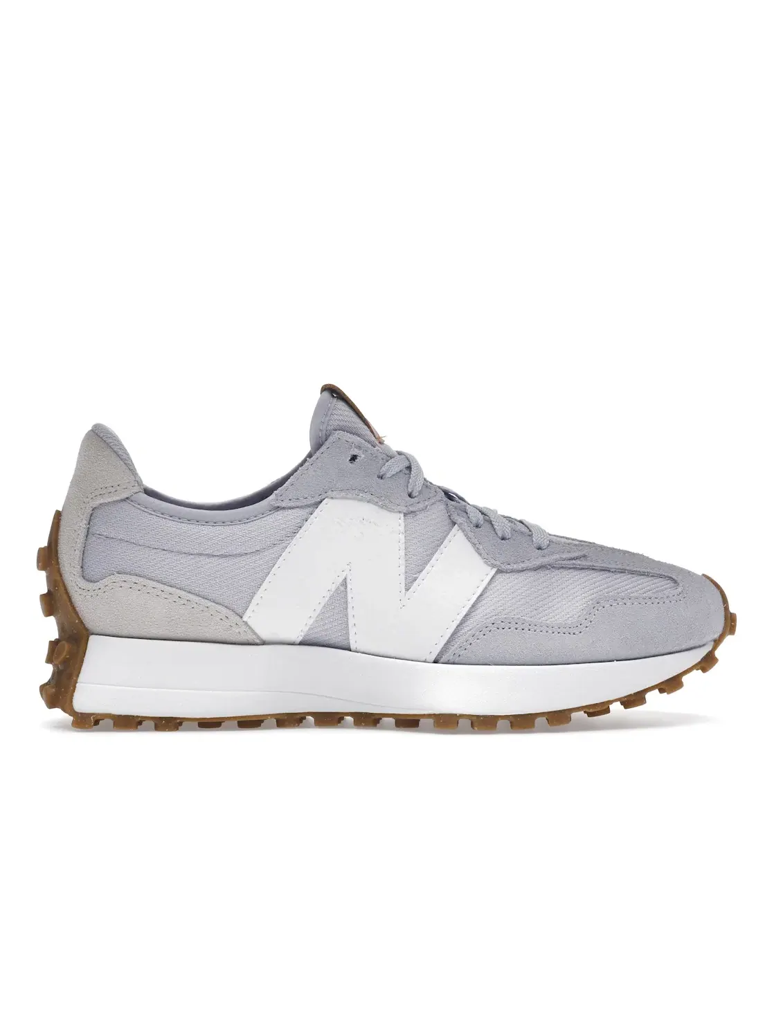 Женские кроссовки повседневные New Balance 327 — изображение 1 из 4, фиолетовый