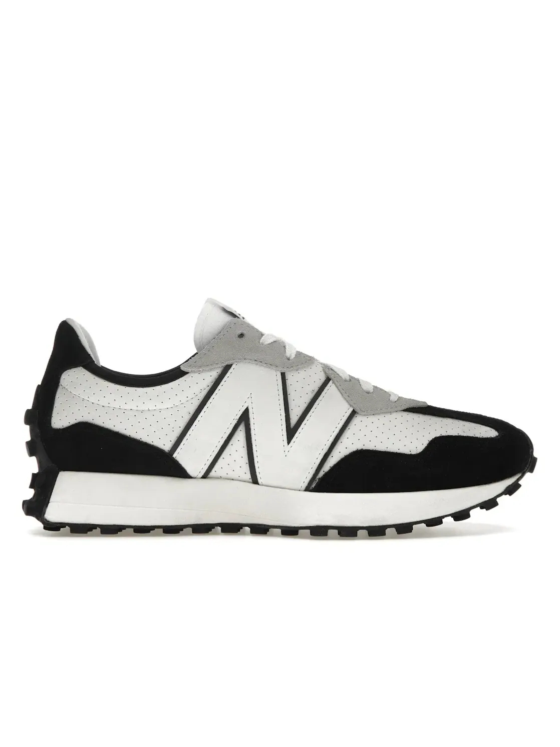 Мужские кроссовки New Balance 327 — изображение 1 из 4, белый/черный/серый