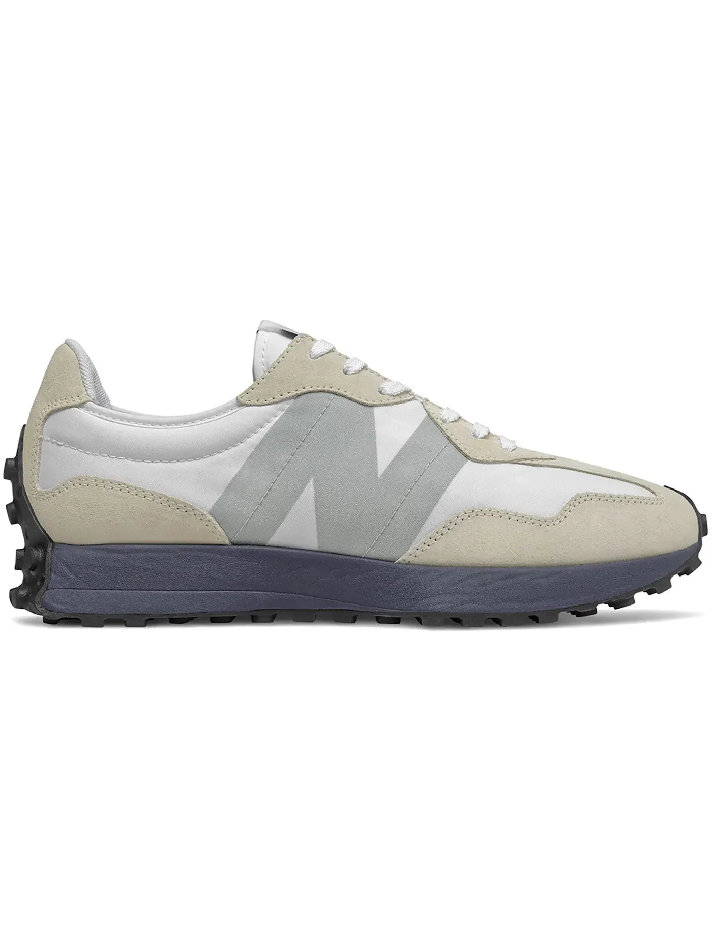 Мужские кроссовки Lifestyle New Balance 327 — изображение 1 из 1, белый/темно-синий-серый