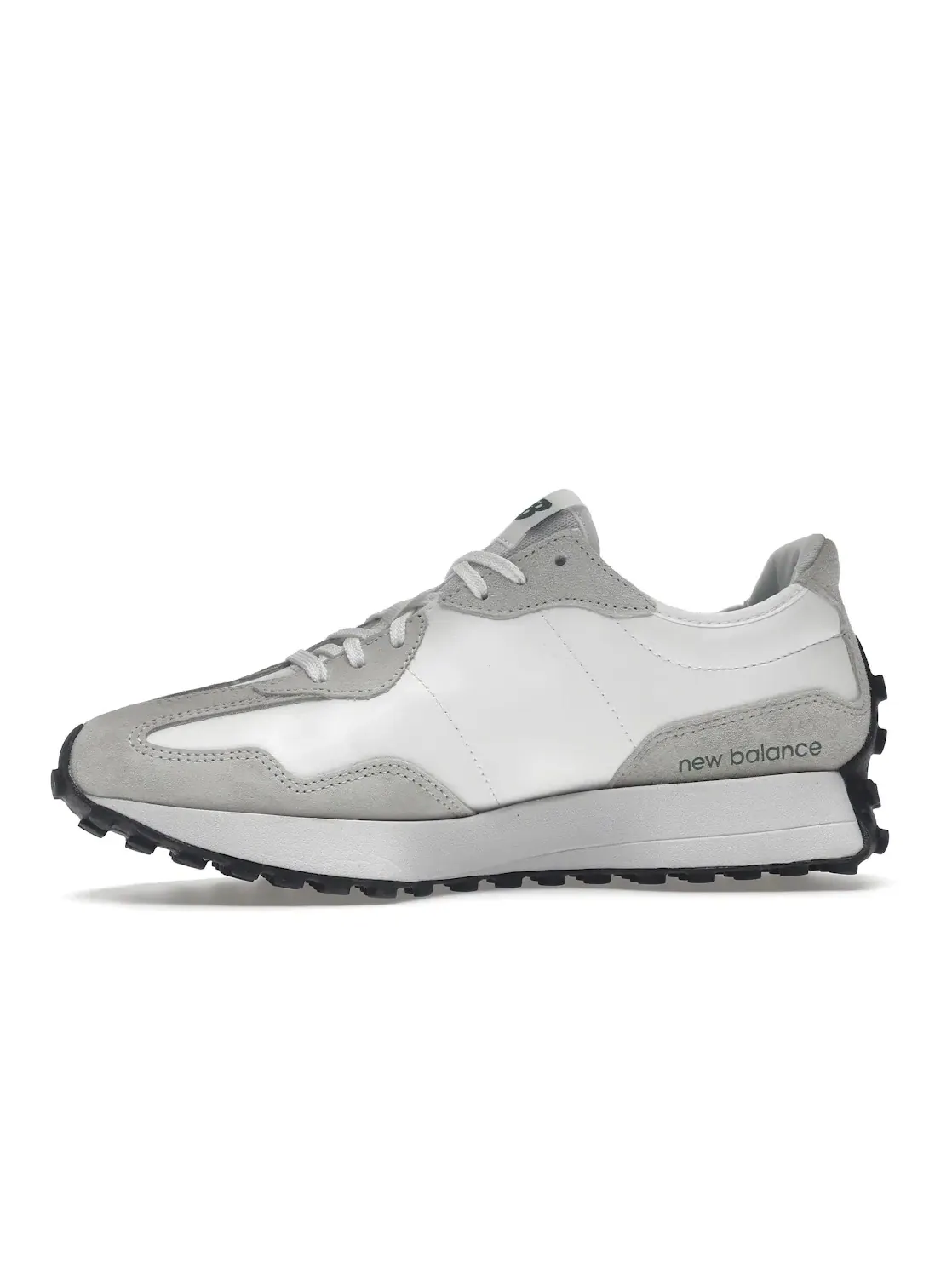 Женские кроссовки с пенным амортизатором New Balance 327 — изображение 3 из 4, белый/зеленый