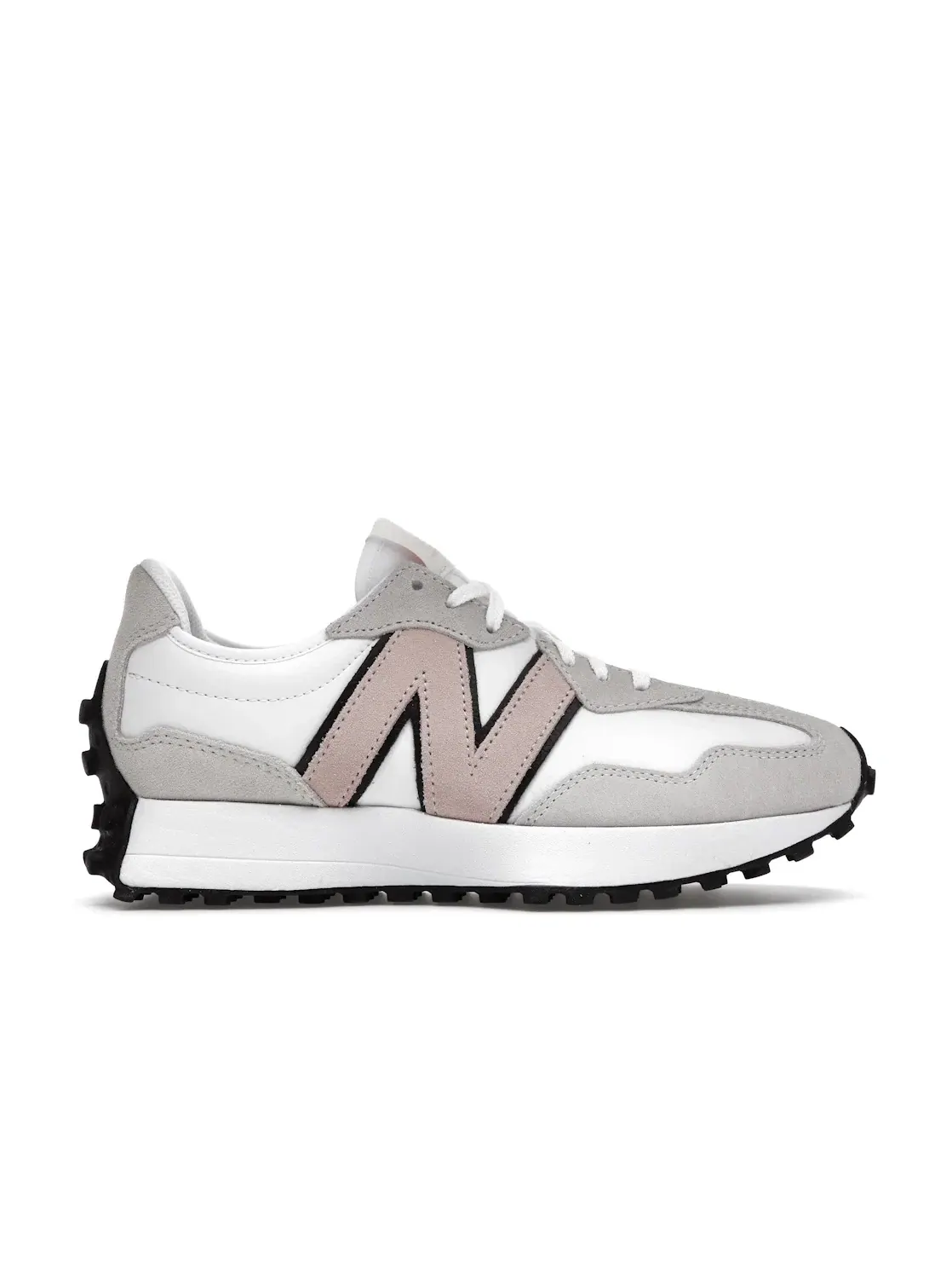 Женские кроссовки Lifestyle New Balance 327 — изображение 1 из 4, белый/розовый