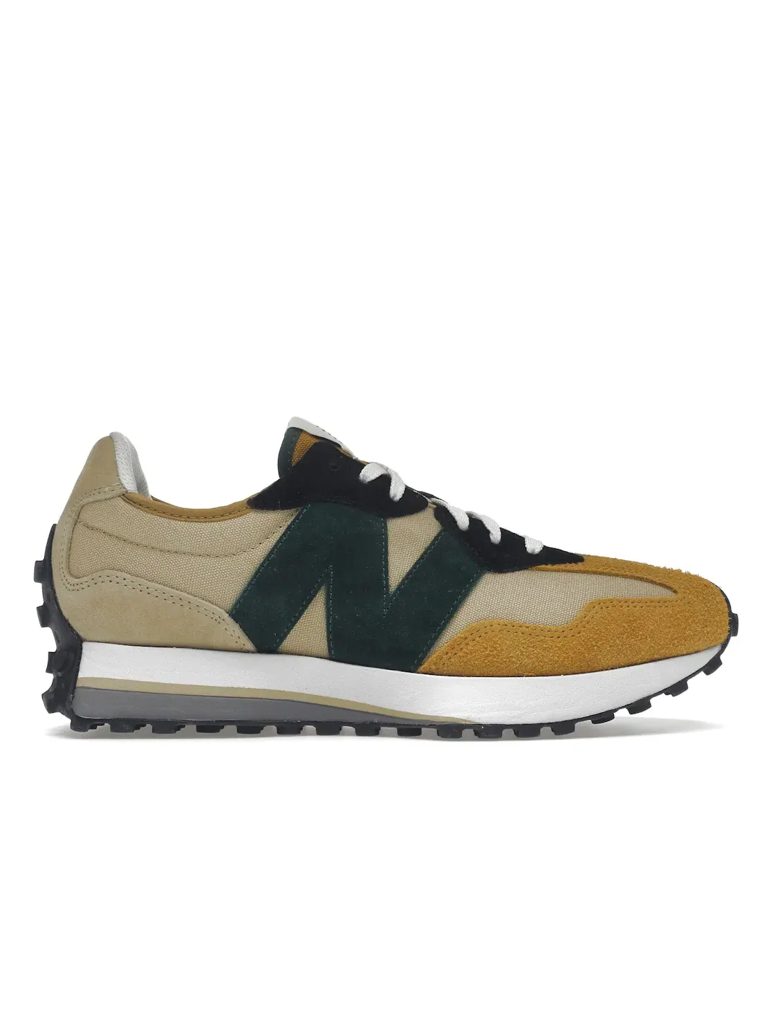Мужские кроссовки Lifestyle New Balance 327 — изображение 1 из 4, зеленый