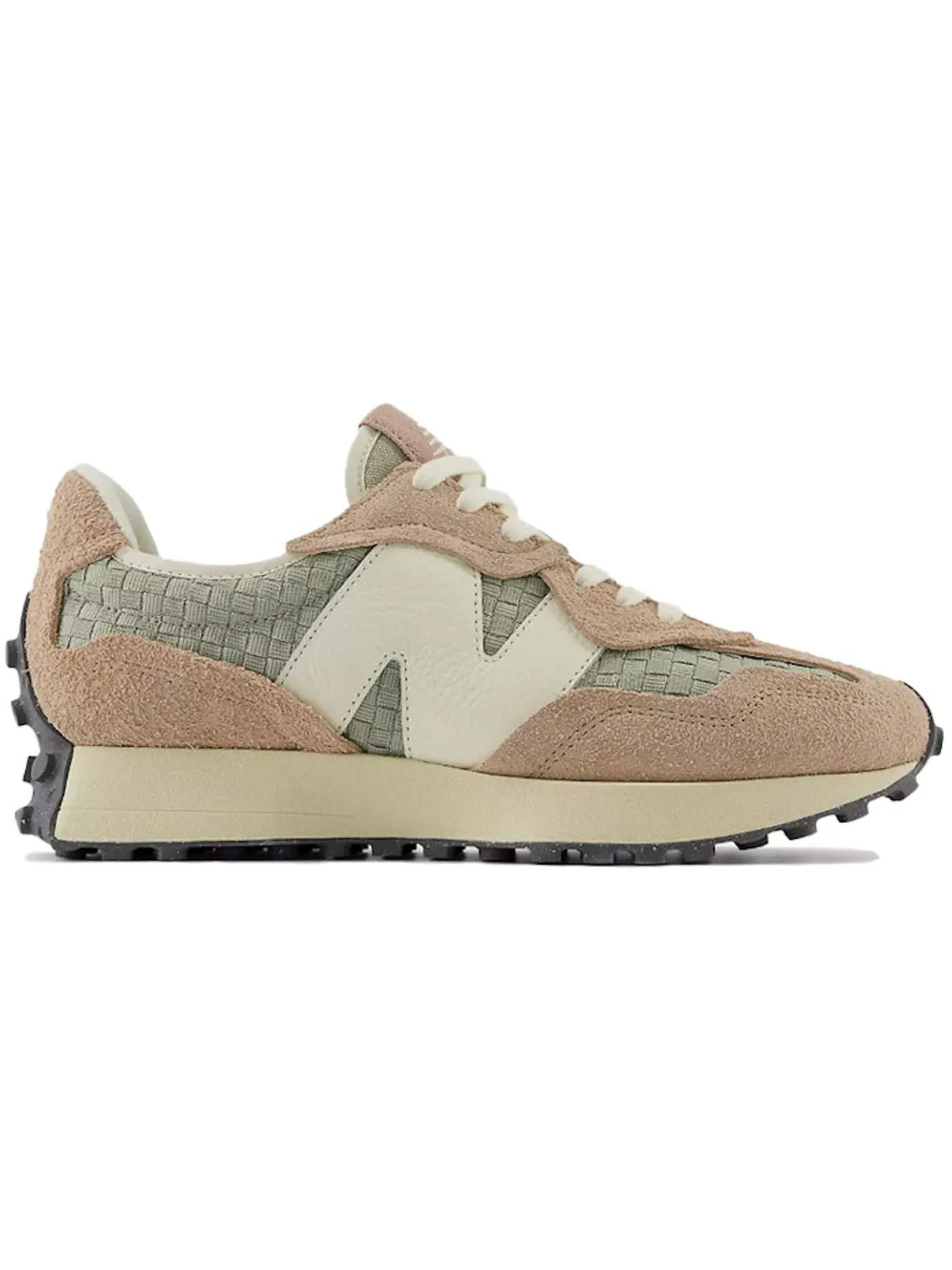 Мужские кроссовки Lifestyle New Balance 327, Flat Taupe/Olivine — изображение 1 из 1