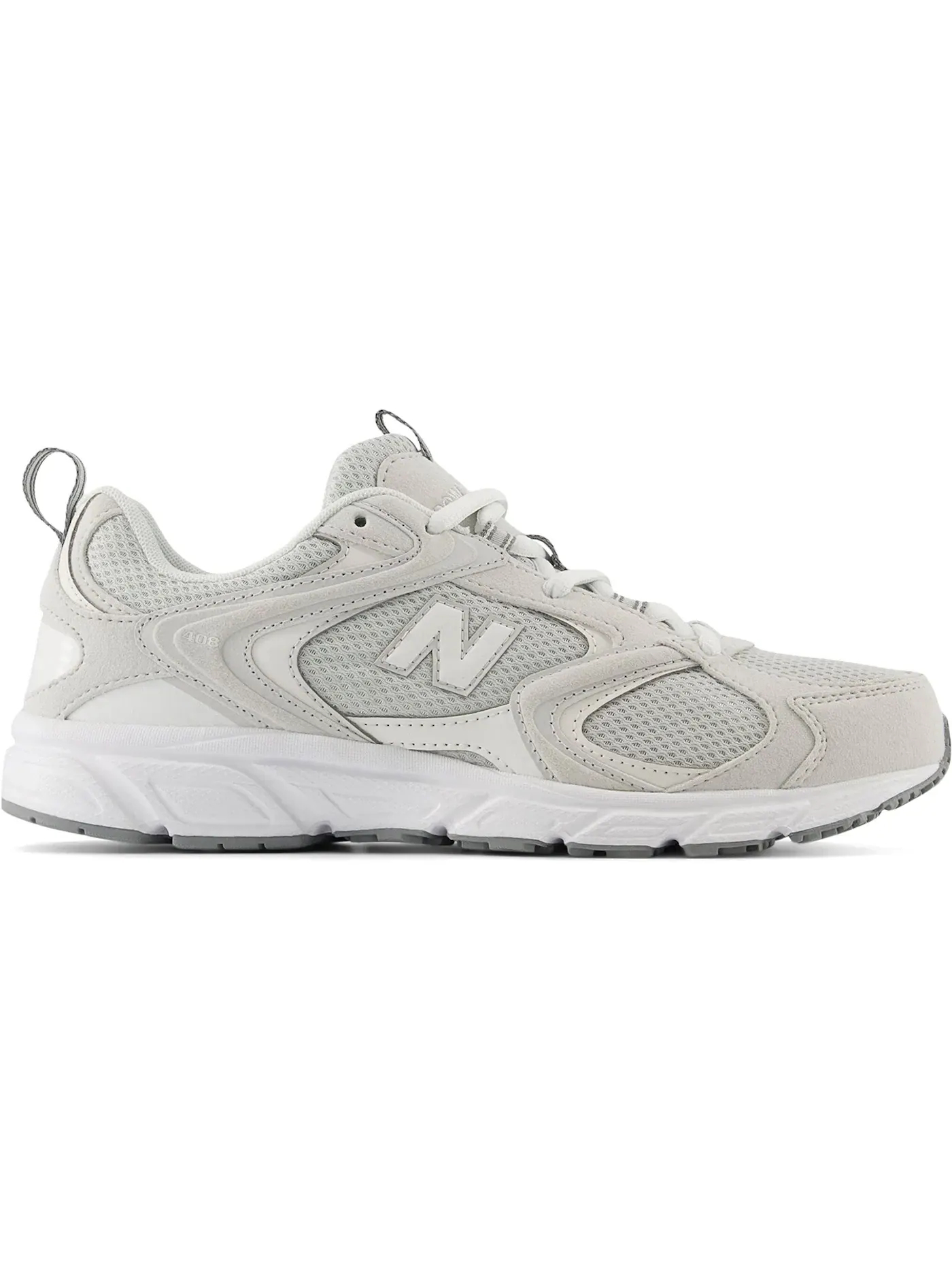 Мужские кроссовки Lifestyle New Balance 408 — изображение 1 из 1, серый/серый/белый