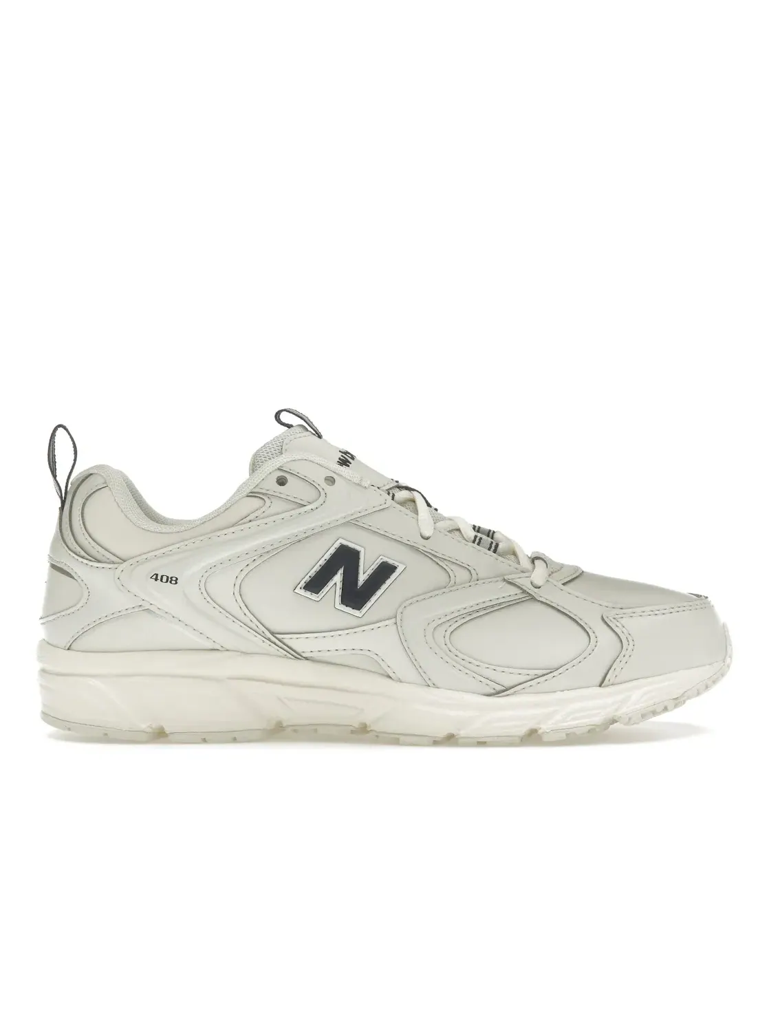 Мужские кроссовки Lifestyle New Balance 408 — изображение 1 из 4, белый/темно-синий