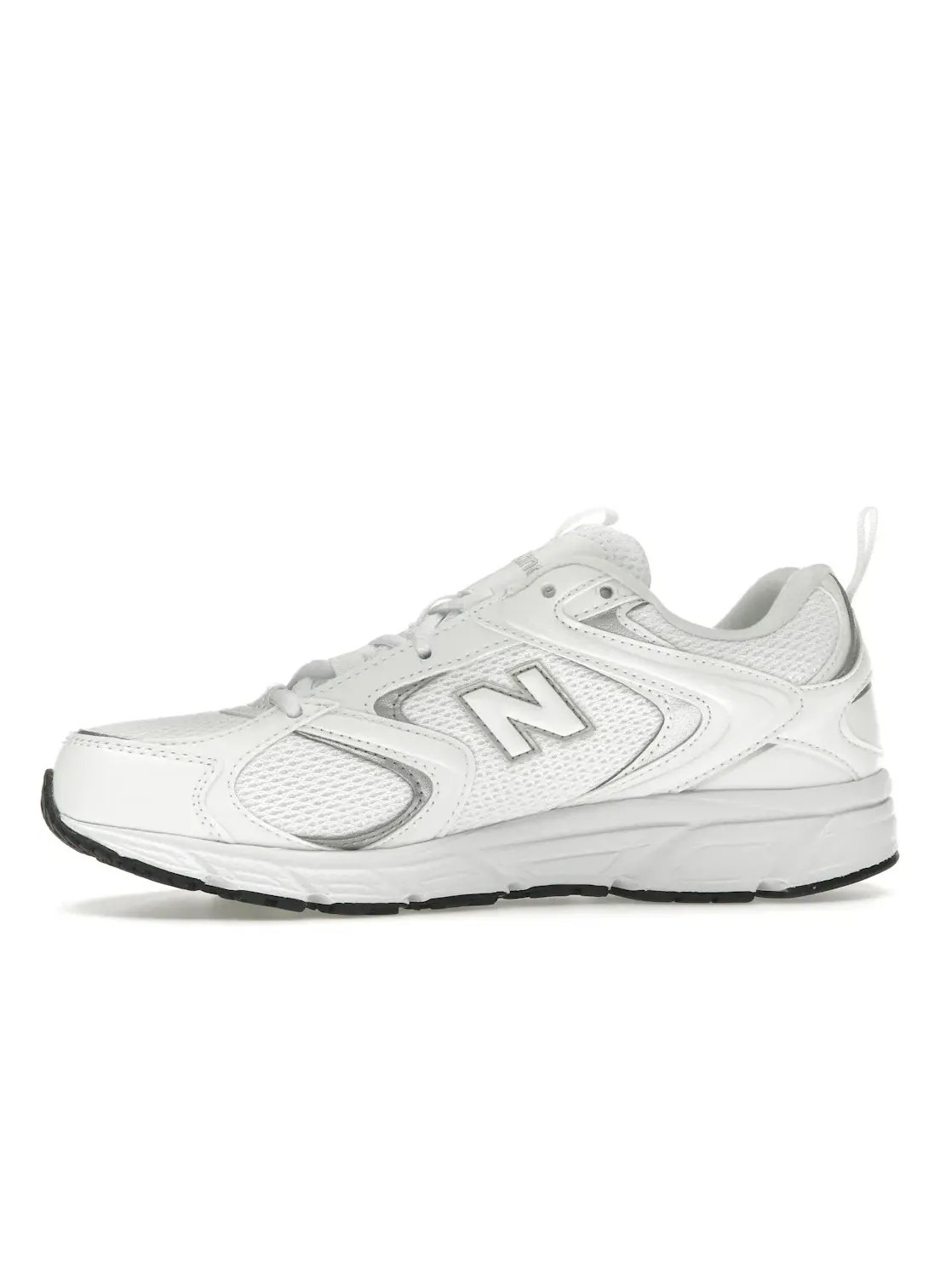 Мужские кроссовки Lifestyle New Balance 408 — изображение 3 из 4, белый/серебристый