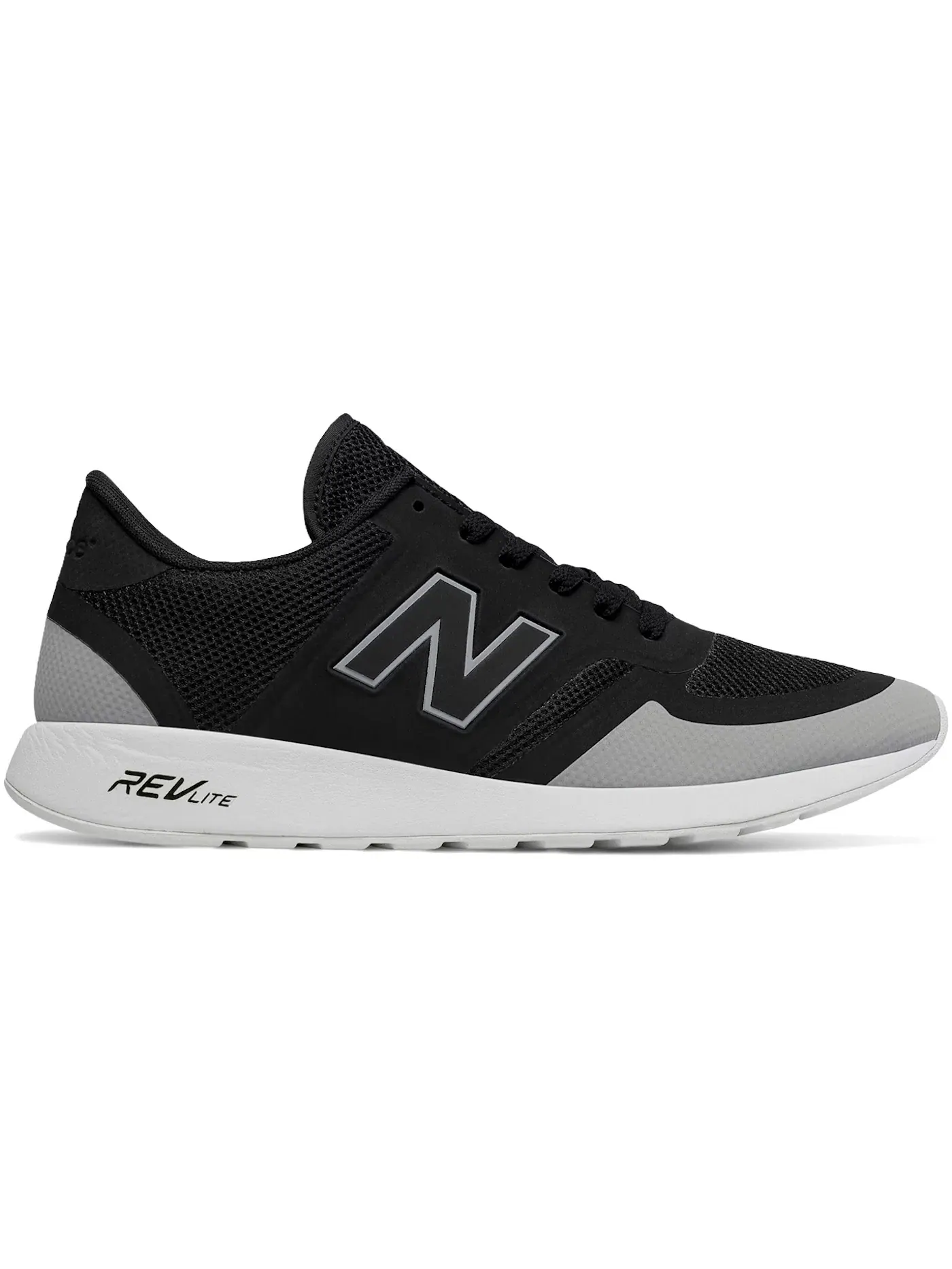 Мужские кроссовки Lifestyle New Balance 420 — изображение 1 из 1, черный/светлый серый