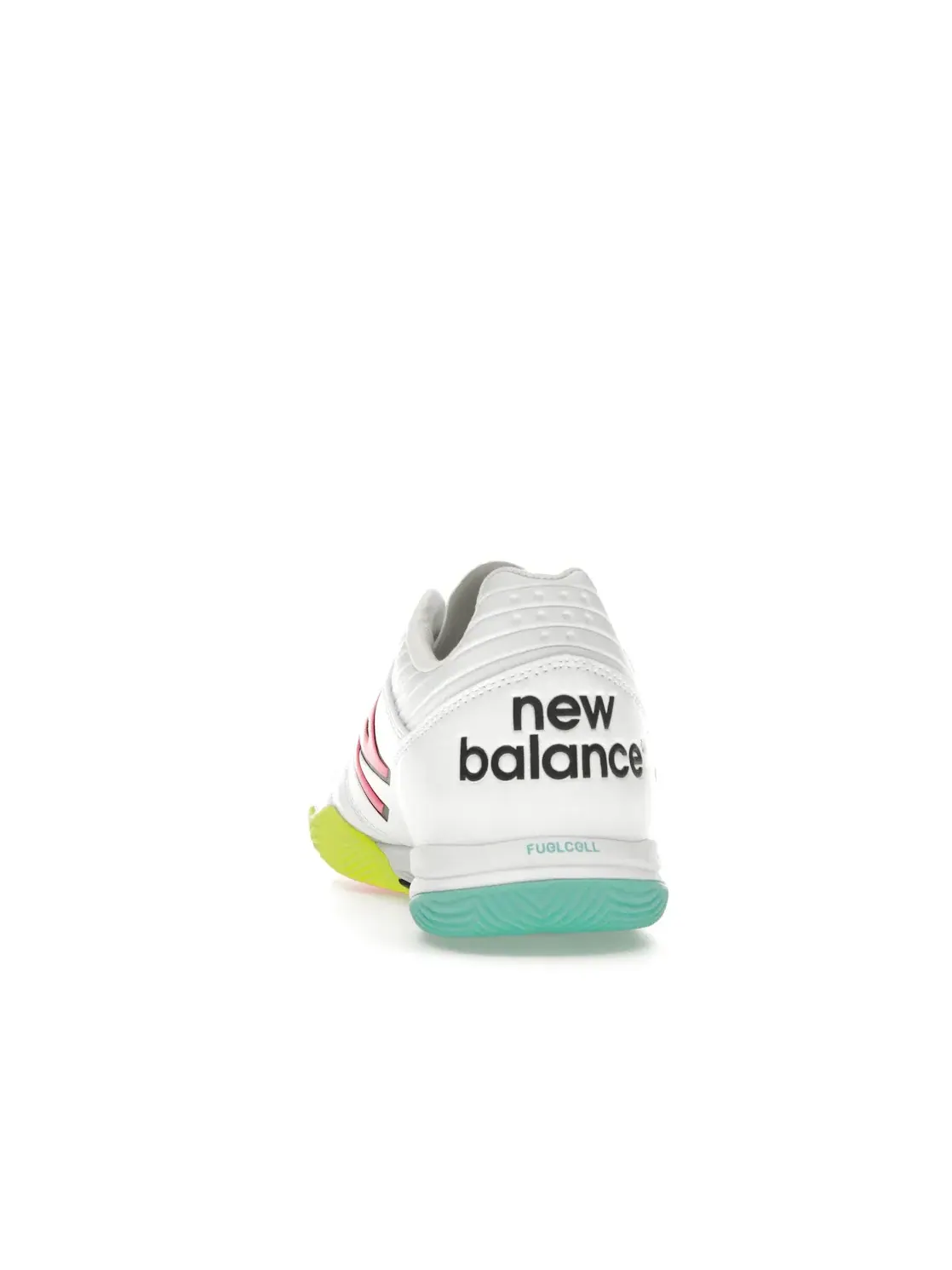 Мужские кроссовки для зала New Balance 442 Pro Indoor v2 — изображение 4 из 4, белый-неоновый розовый