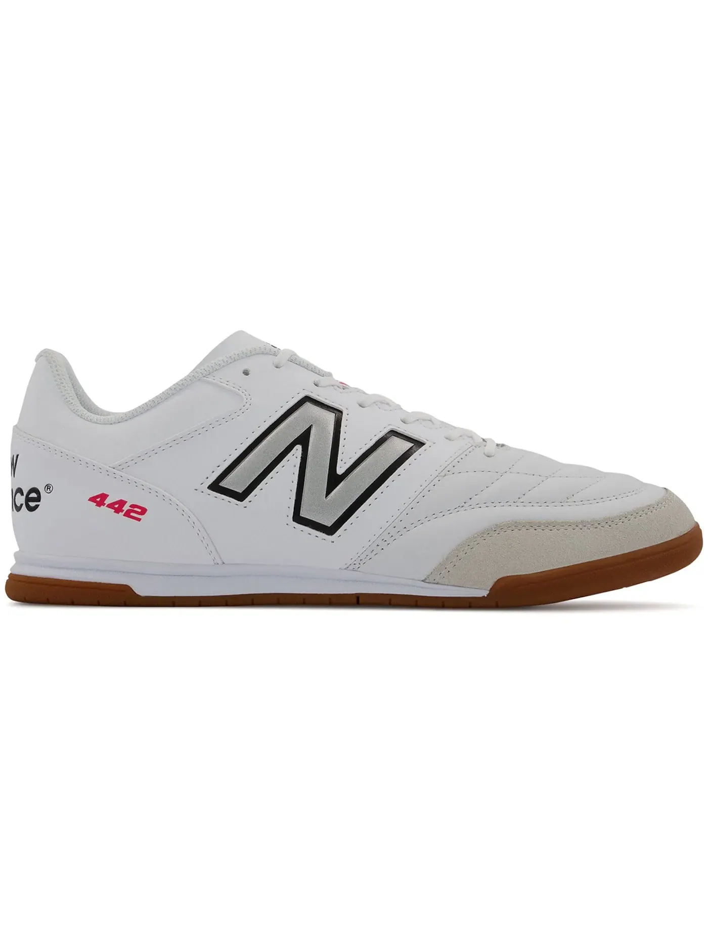 Мужские кроссовки для футзала New Balance 442 v2 Team Indoor — изображение 1 из 1, белый/черный
