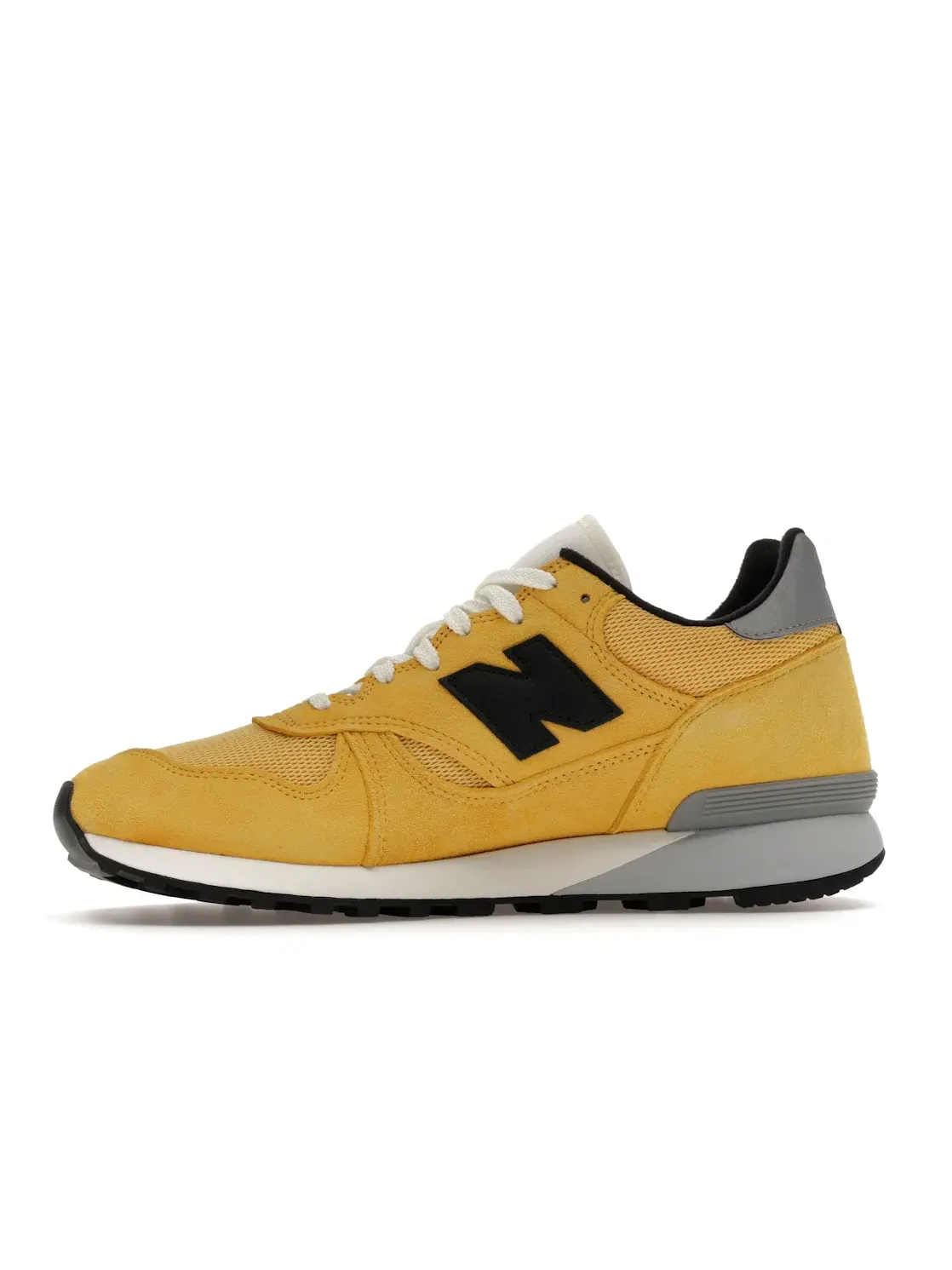 Мужские кроссовки с замшевыми вставками New Balance 475 — изображение 3 из 4, желтый/белый/черный