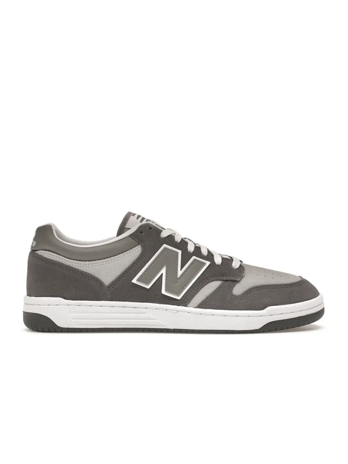 Мужские кроссовки с замшевым верхом New Balance 480 — изображение 1 из 4, серый