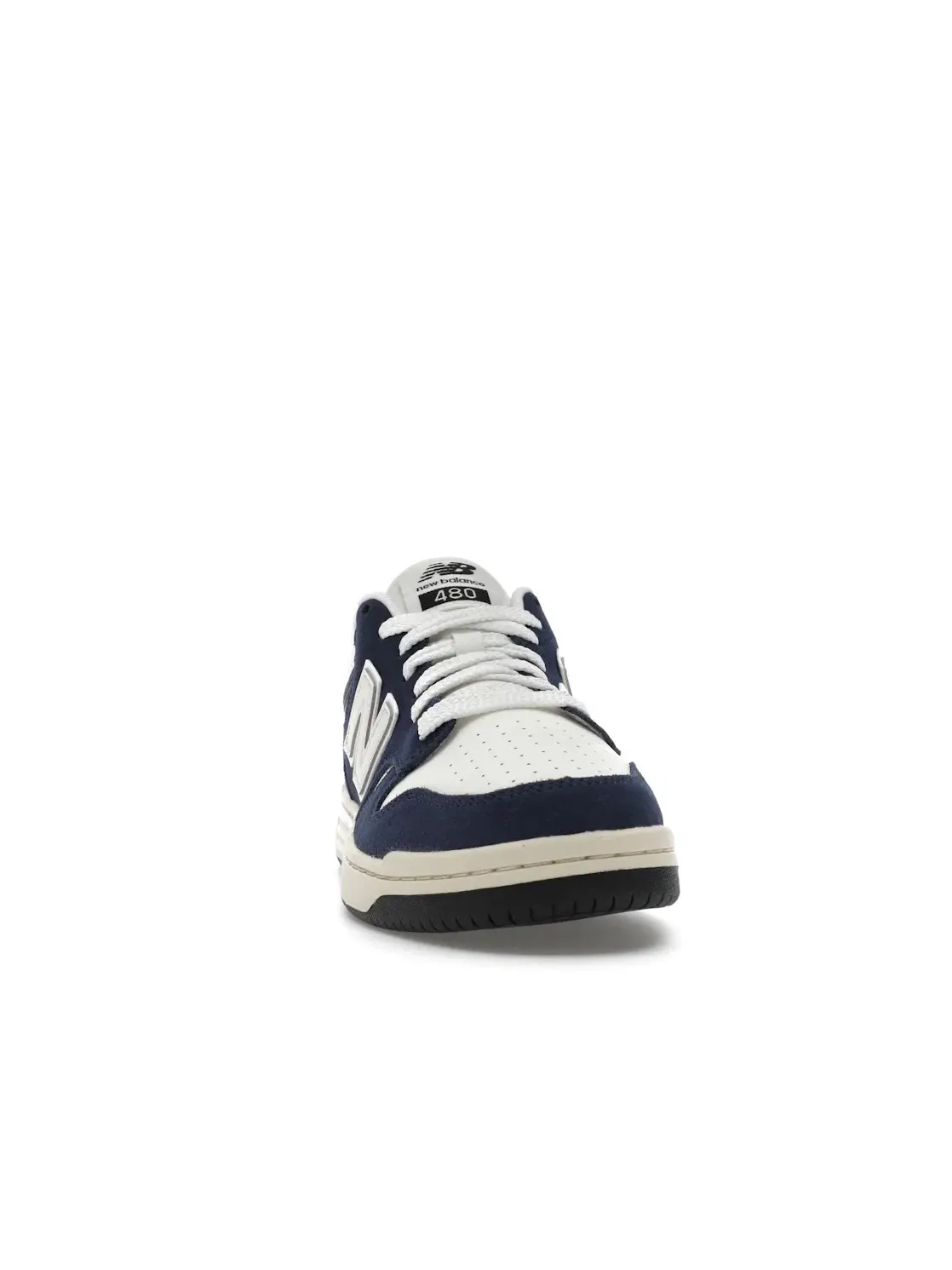 Мужские кроссовки с замшевым верхом New Balance 480 — изображение 2 из 4, темно-синий