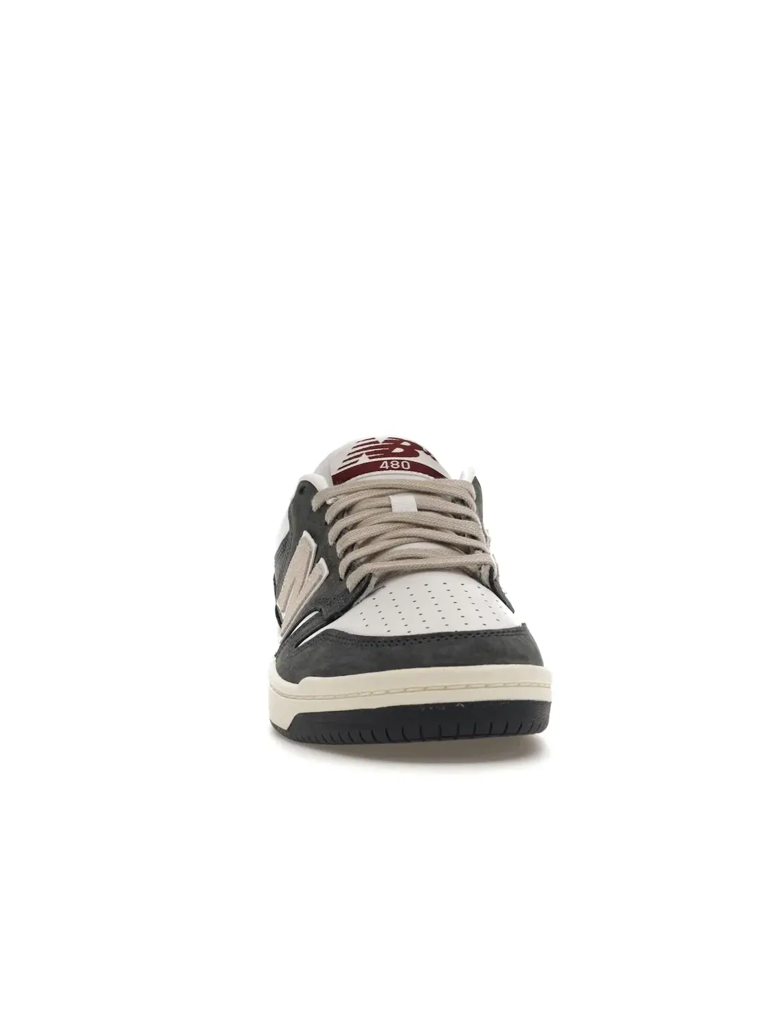 Мужские кроссовки с классическим дизайном New Balance 480 — изображение 2 из 4, темно-синий/белый