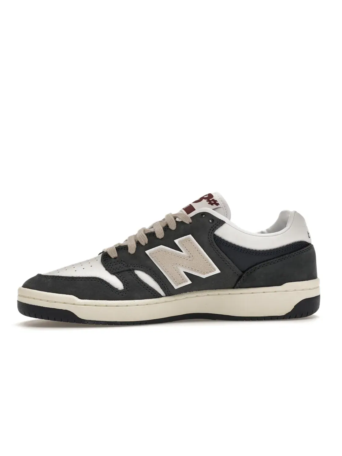 Мужские кроссовки с классическим дизайном New Balance 480 — изображение 3 из 4, темно-синий/белый