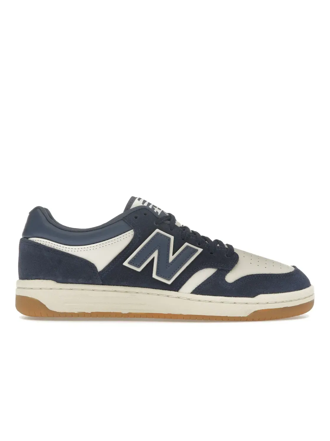 Мужские кроссовки замшево-льняные New Balance 480 — изображение 1 из 4