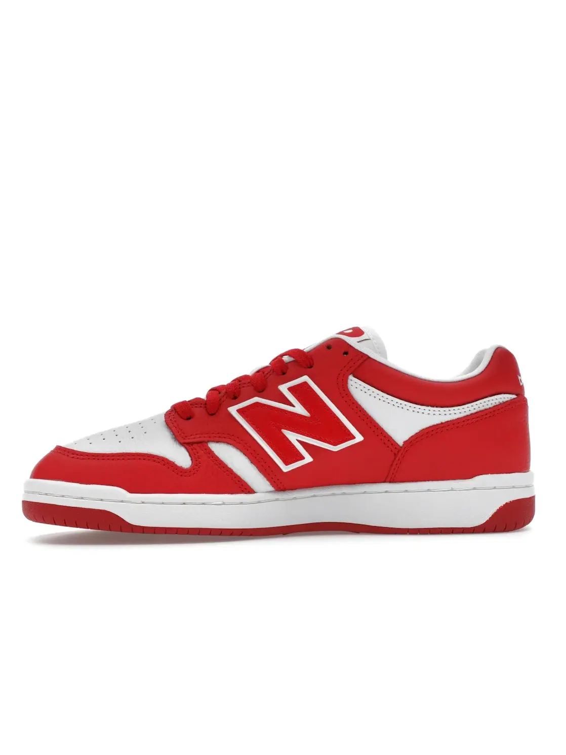 Мужские кроссовки Lifestyle New Balance 480 — изображение 3 из 4, красный/белый