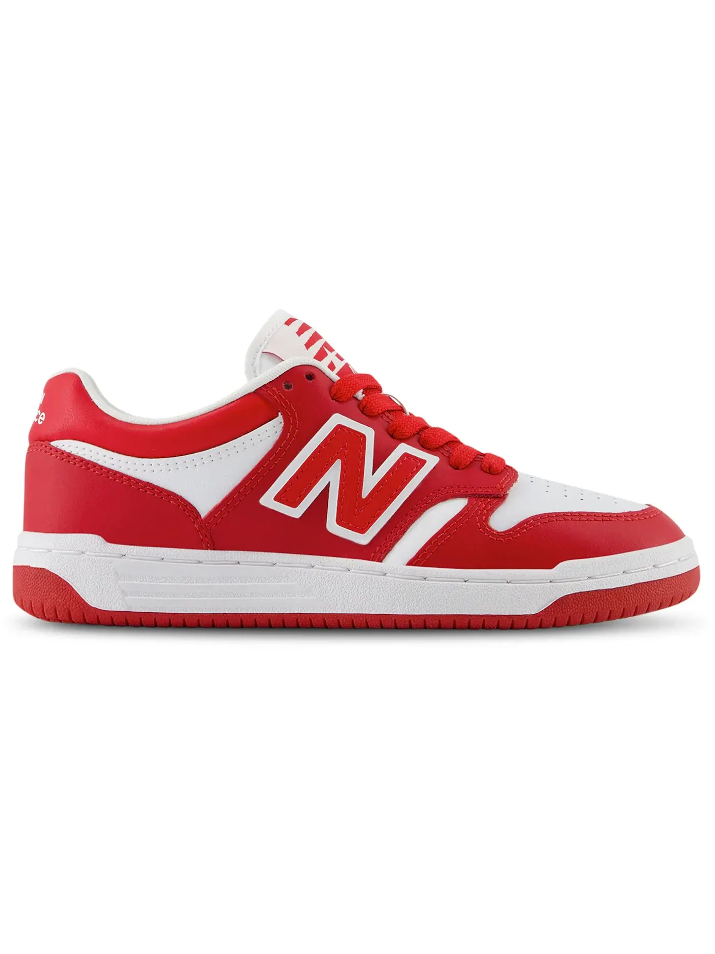 Детские кроссовки Lifestyle New Balance 480 — изображение 1 из 1, красный/белый