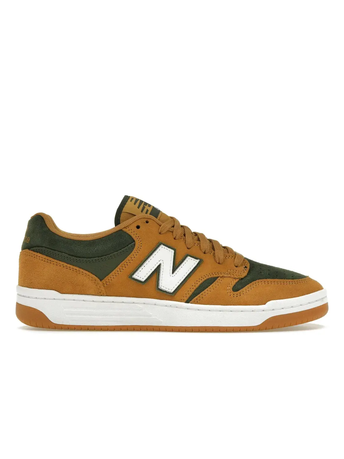 Мужские кроссовки Lifestyle New Balance 480 — изображение 1 из 4, бежевый зеленый