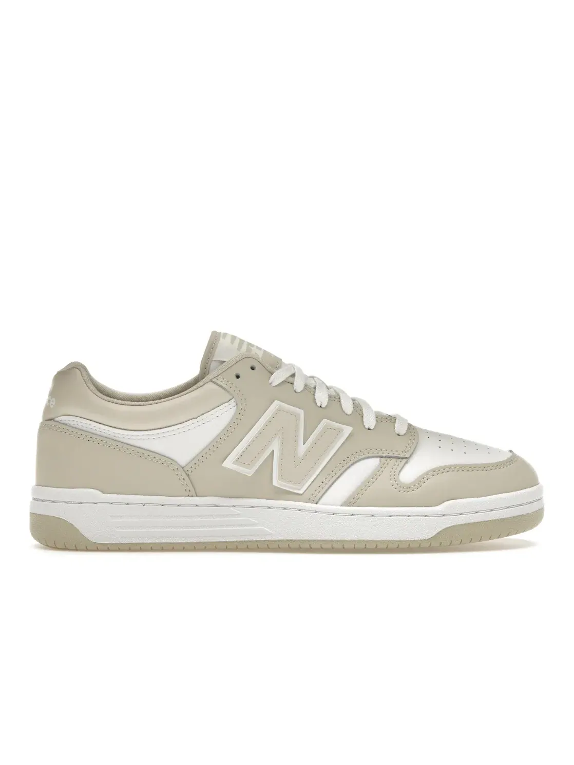 Мужские кроссовки на шнуровке New Balance 480 — изображение 1 из 4, белый