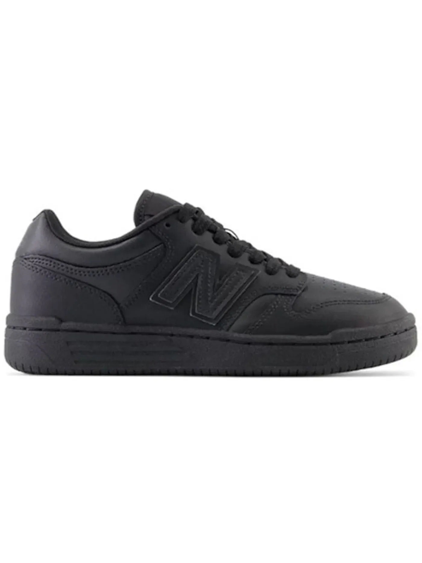 Детские кроссовки Lifestyle New Balance 480 — изображение 1 из 1, черный/черный