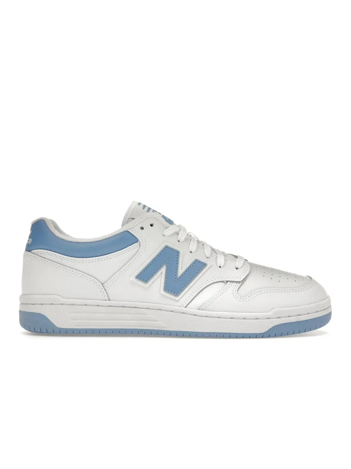 Мужские кроссовки для повседневной носки New Balance 480 — изображение 1 из 4, белый//светлый