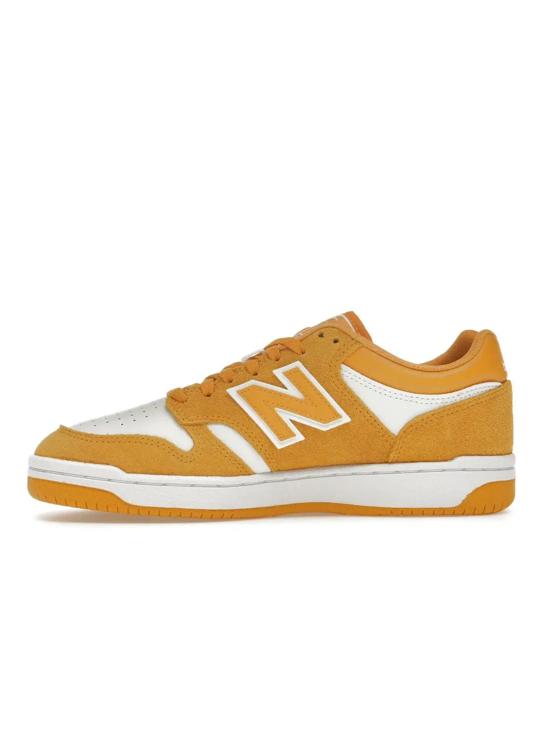 Мужские кроссовки Lifestyle New Balance 480 — изображение 3 из 4, белый/золотистый