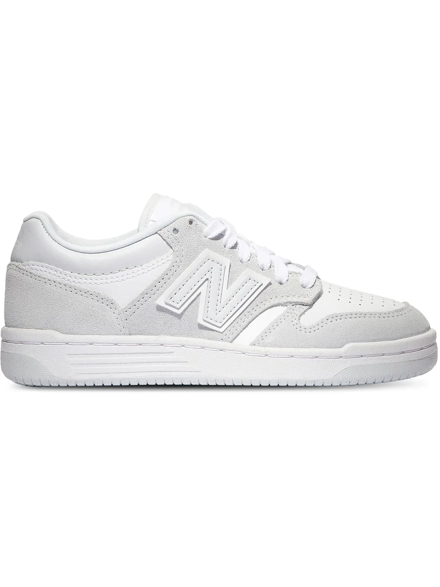 Детские кроссовки Lifestyle New Balance 480 — изображение 1 из 1, белый/серый