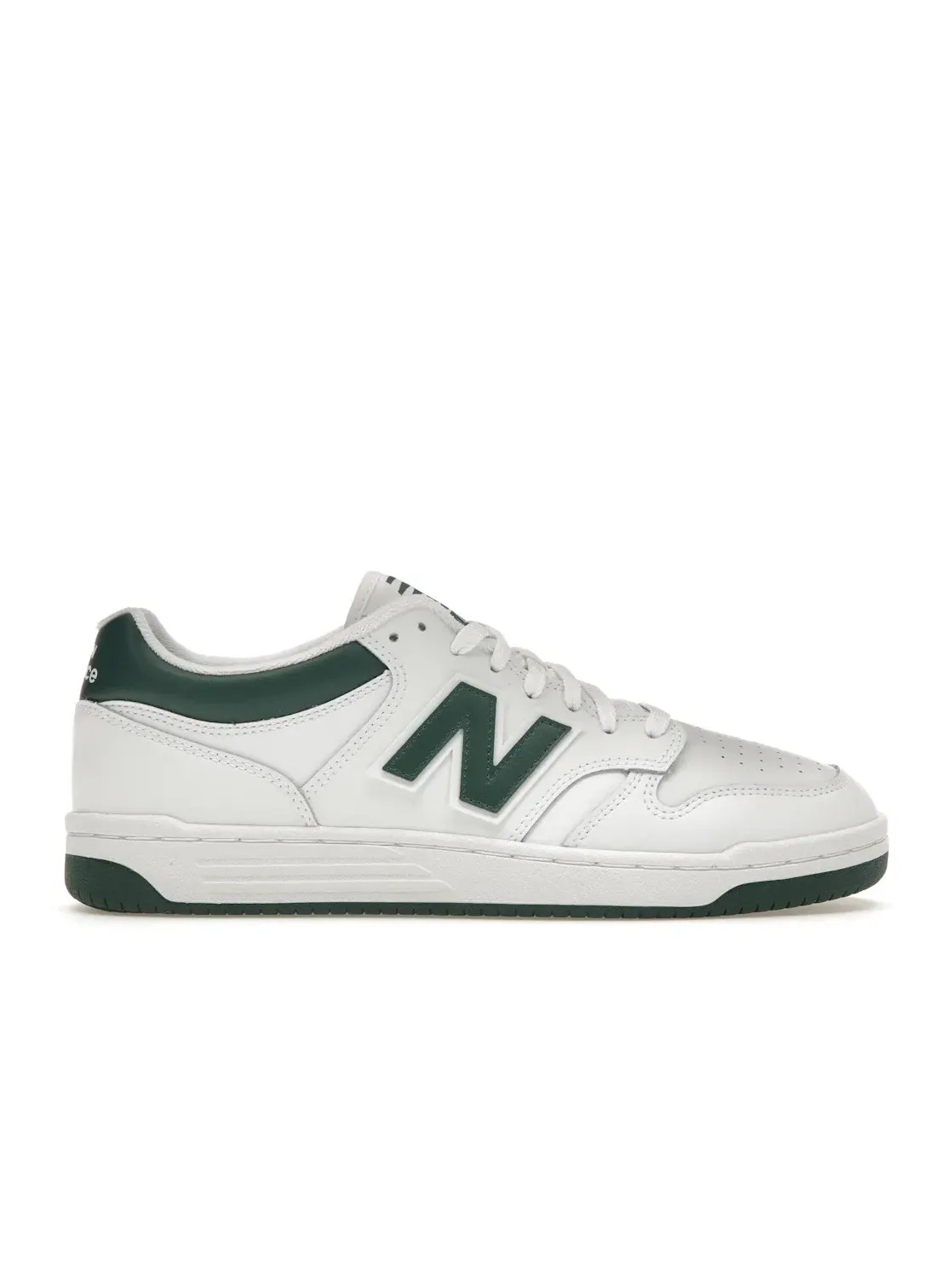 Мужские кроссовки Lifestyle New Balance 480 — изображение 1 из 4, белый/зеленый