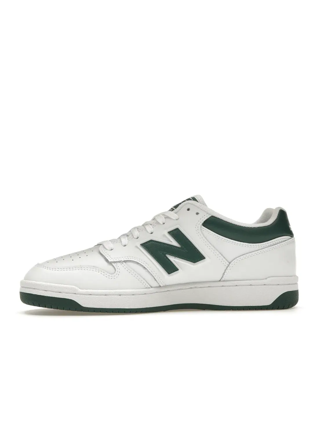 Мужские кроссовки Lifestyle New Balance 480 — изображение 3 из 4, белый/зеленый