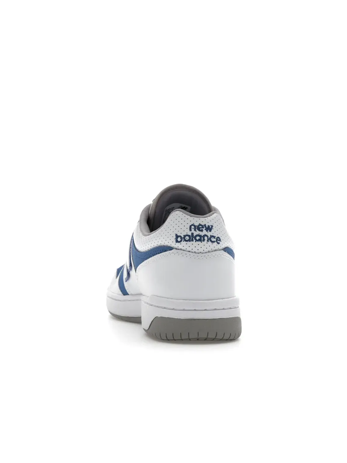 Мужские кроссовки с замшевыми вставками New Balance 480 — изображение 4 из 4, белый/синий