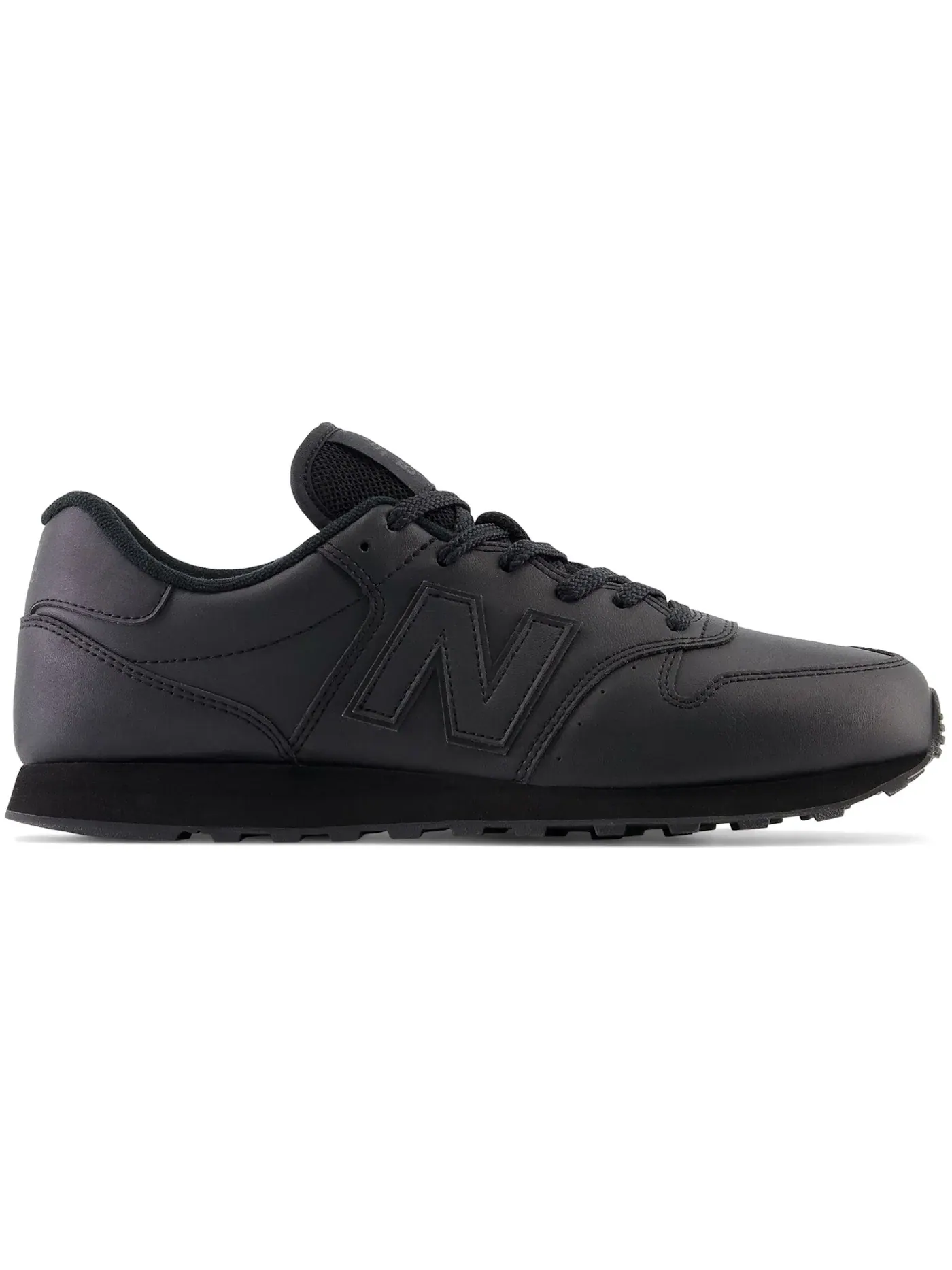 Мужские кроссовки Lifestyle New Balance 500 — изображение 1 из 1, черный/черный