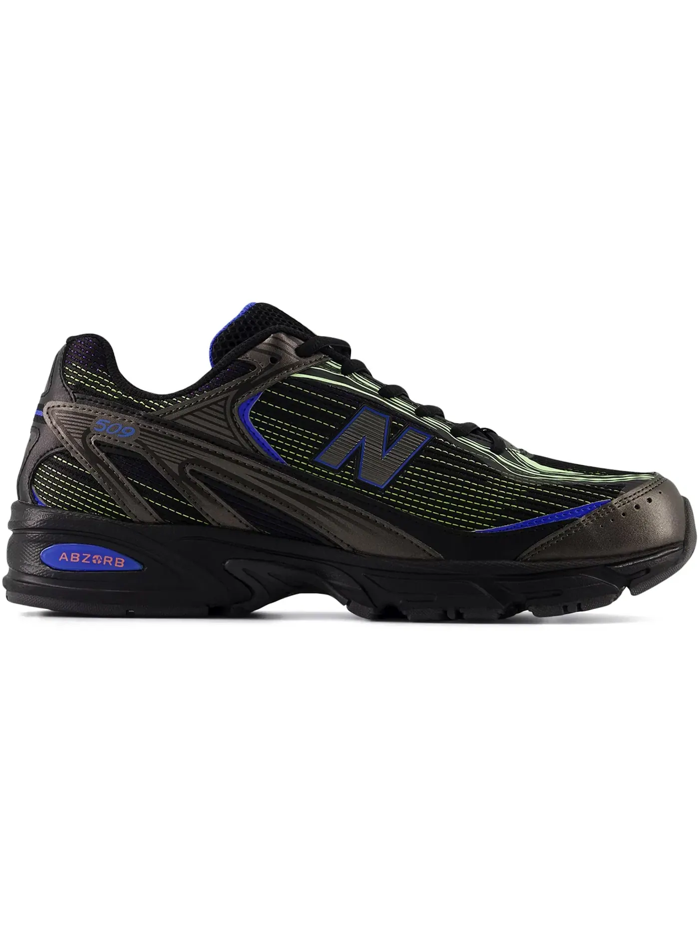 Мужские кроссовки Lifestyle New Balance 509 — изображение 1 из 1, черный/синий