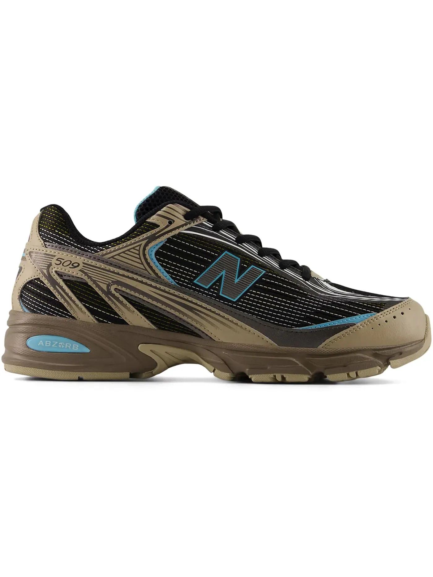 Мужские кроссовки Lifestyle New Balance 509 — изображение 1 из 1, коричневый/синий