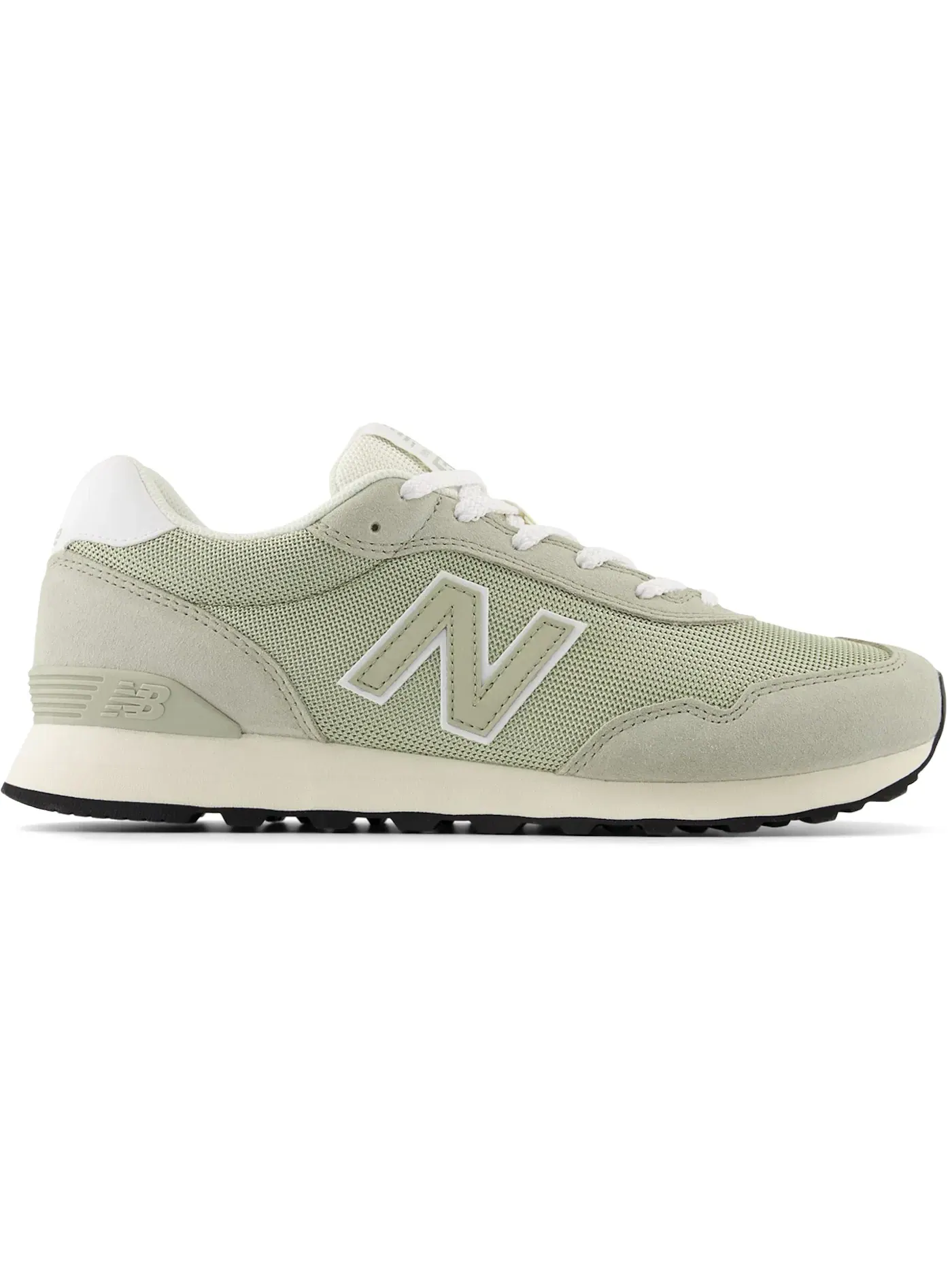 Мужские кроссовки с замшевыми и сетчатыми вставками New Balance 515 — изображение 1 из 1, серый бежевый