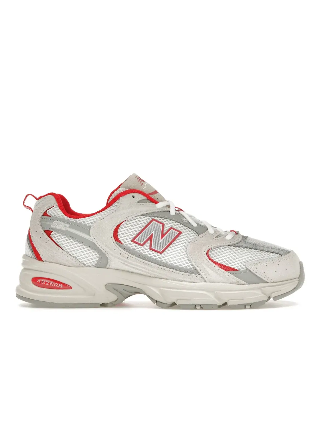Мужские кроссовки Lifestyle New Balance 530 — изображение 1 из 4, бежевый/красный