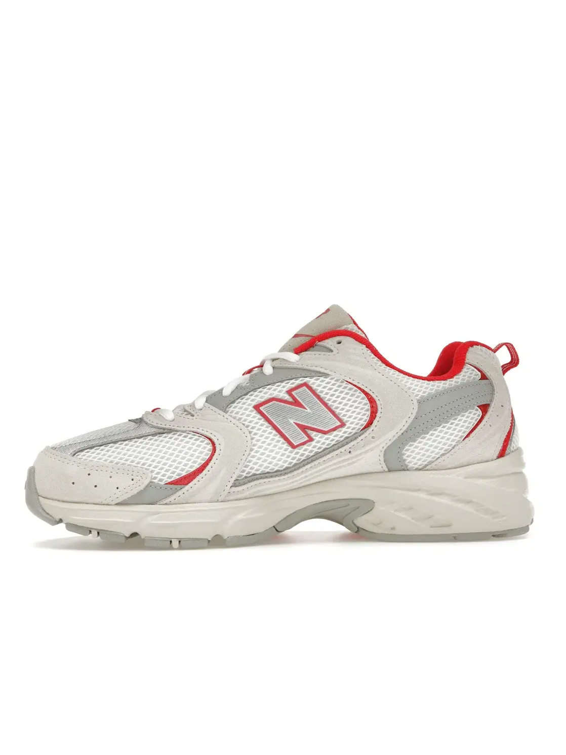 Мужские кроссовки Lifestyle New Balance 530 — изображение 3 из 4, бежевый/красный