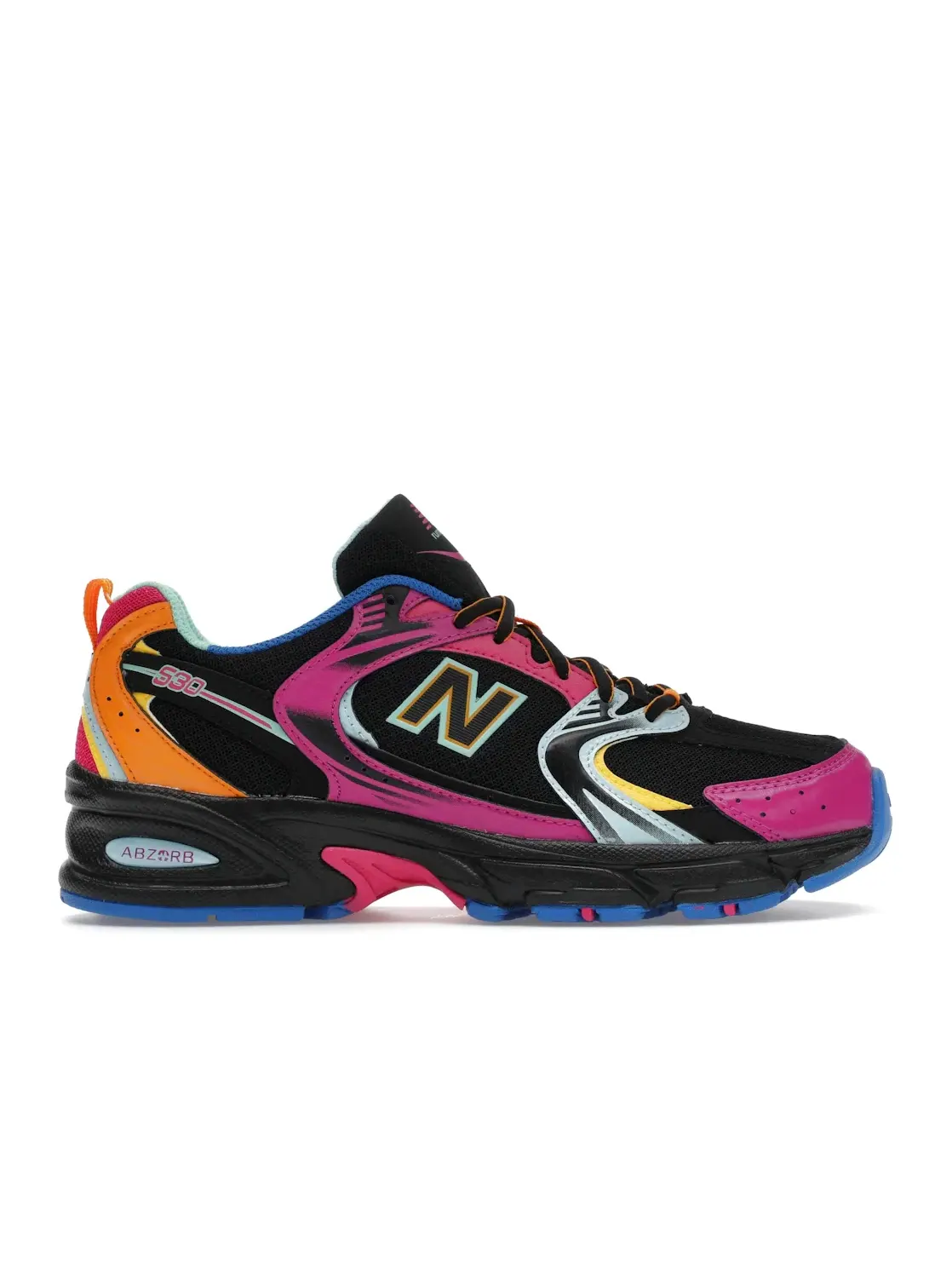 Мужские кроссовки Lifestyle New Balance 530 — изображение 1 из 4, черный/розовый