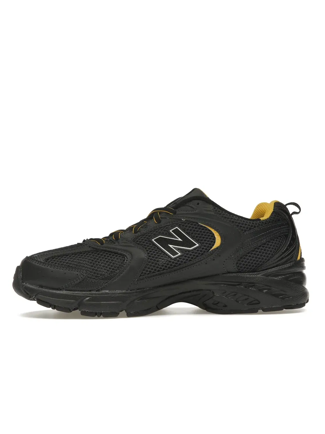 Мужские кроссовки Lifestyle New Balance 530 — изображение 3 из 4, черный/желтый