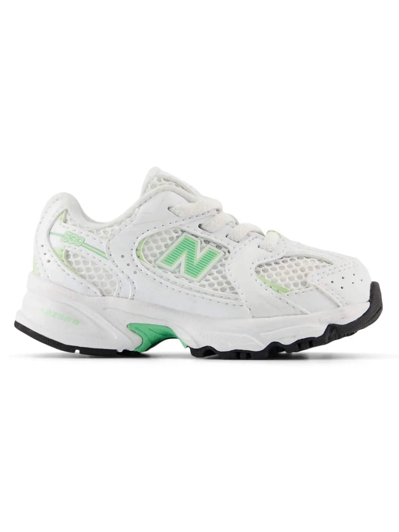 Детские кроссовки с системой шнуровки Bungee Lace New Balance — изображение 1 из 1, белый