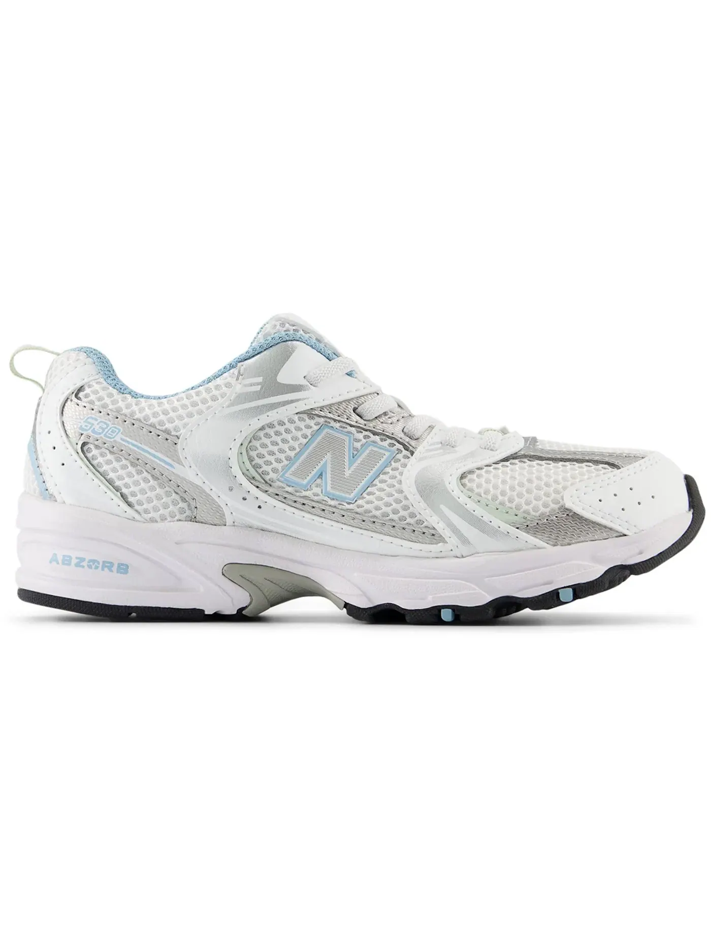 Детские кроссовки Lifestyle New Balance 530 Bungee — изображение 1 из 1, белый синий