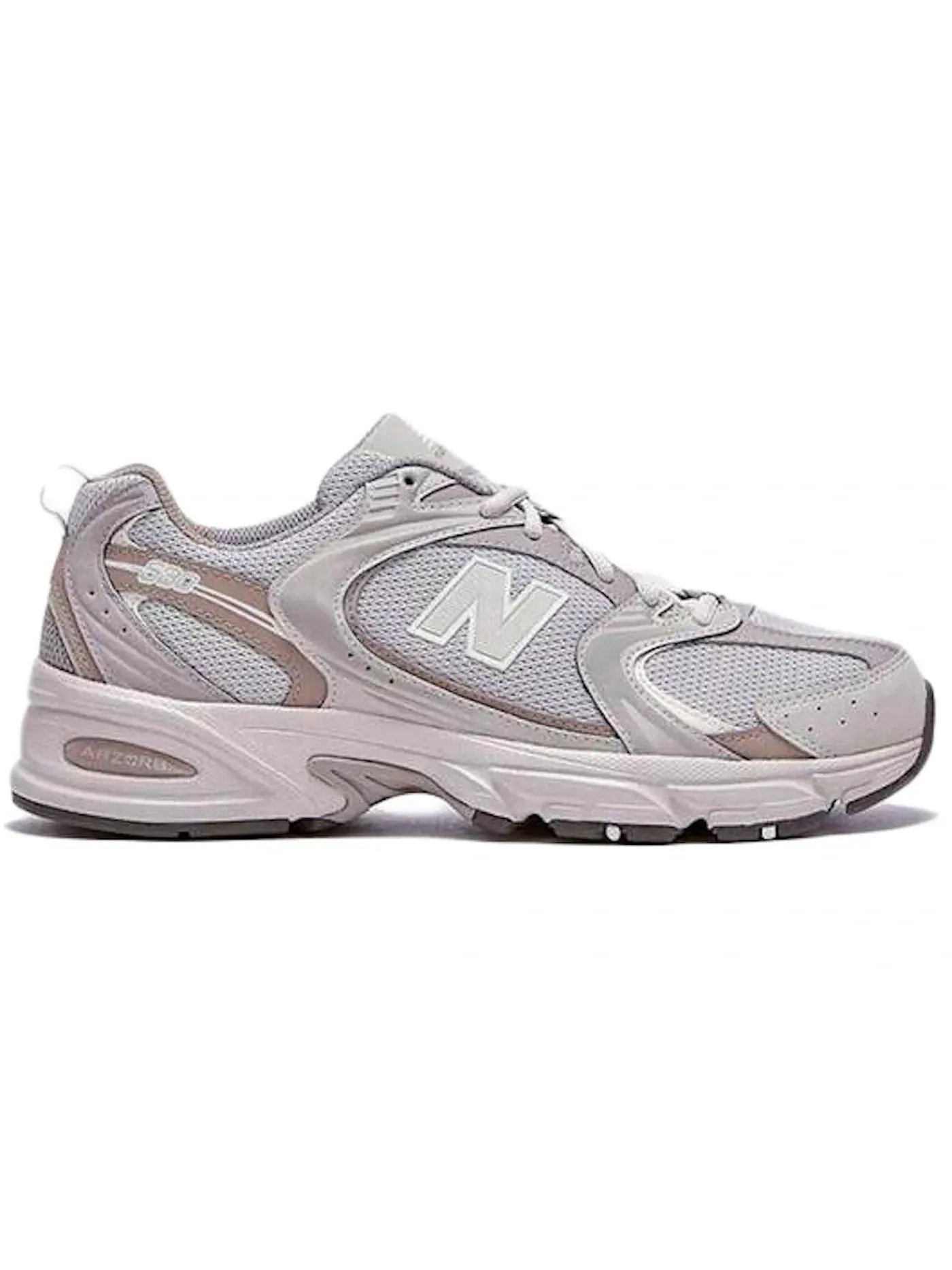 Мужские кроссовки для повседневной носки New Balance 530 — изображение 1 из 1, кремовый/бежевый/белый