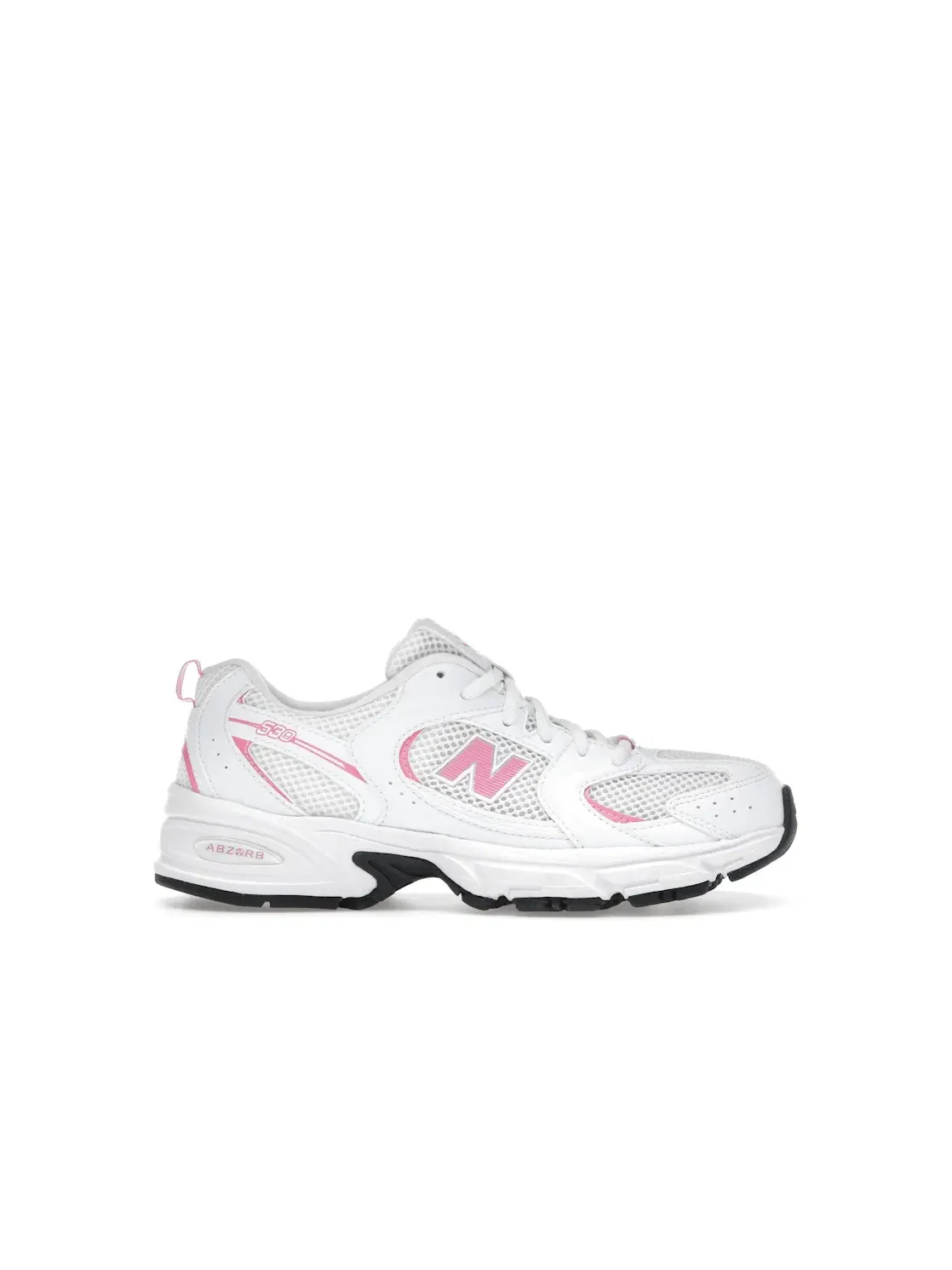 Детские кроссовки Lifestyle New Balance 530 Lace — изображение 1 из 4, белый/розовый