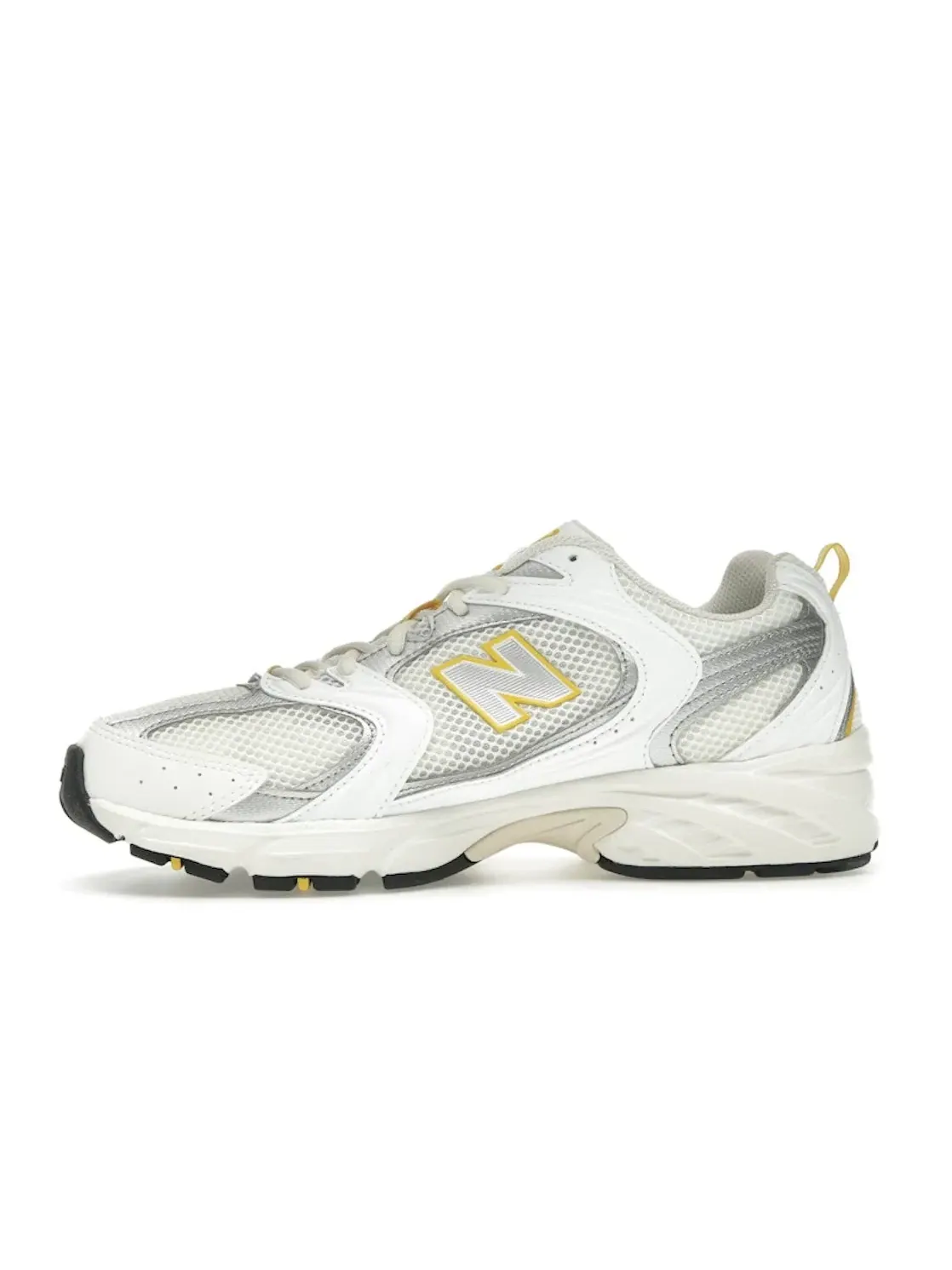 Мужские кроссовки Lifestyle New Balance 530 — изображение 3 из 4, металлик желтый/белый