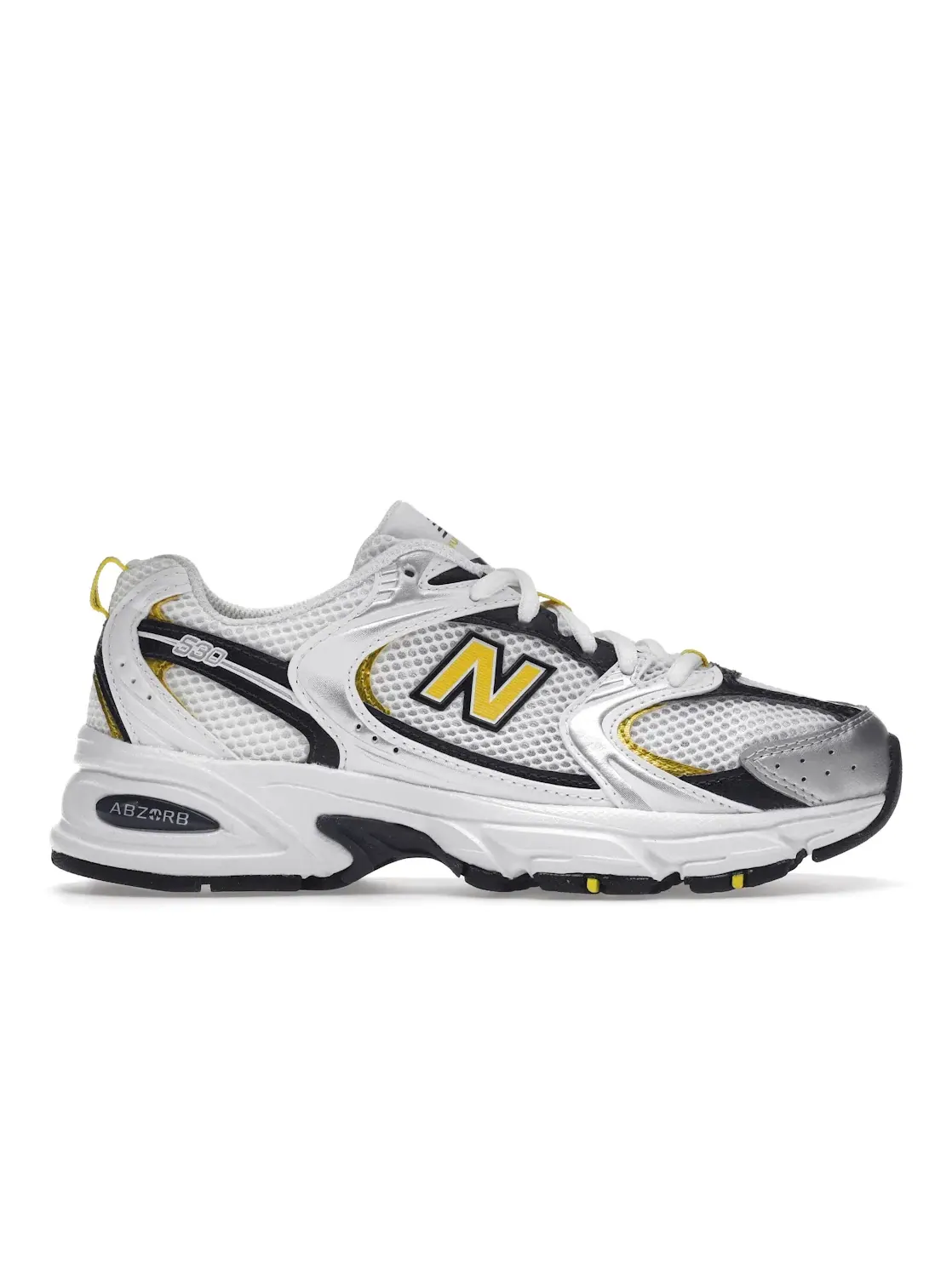 Мужские кроссовки Lifestyle New Balance 530 — изображение 1 из 4, белый/желтый