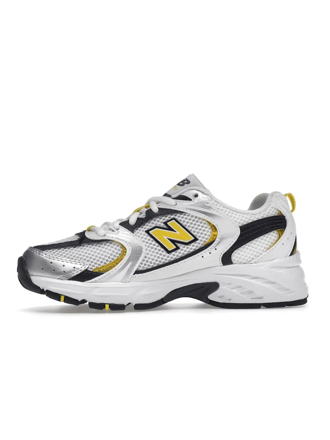 Мужские кроссовки Lifestyle New Balance 530 — изображение 3 из 4, белый/желтый