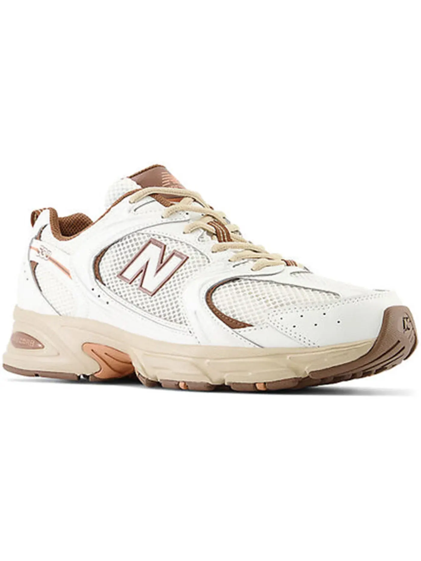 Мужские кроссовки Lifestyle New Balance 530 — изображение 1 из 1, белый/коричневый