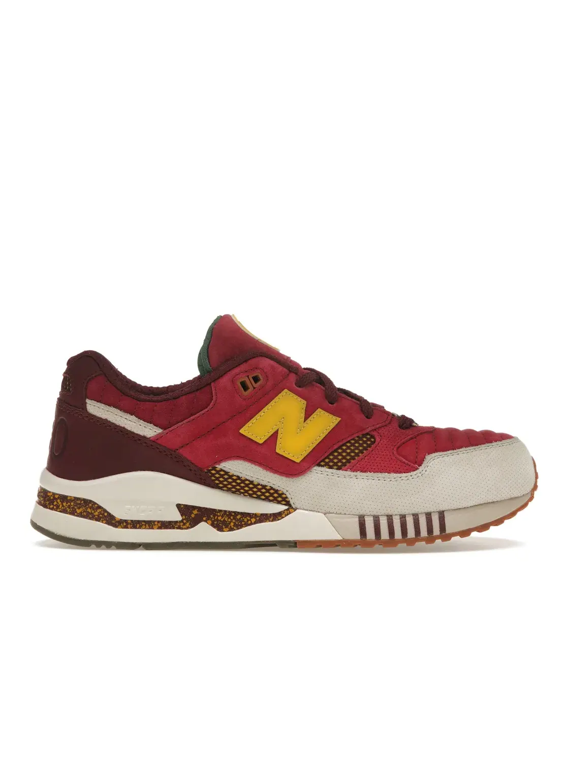 Мужские кроссовки Lifestyle с принтом New Balance 530 — изображение 1 из 4, бордовый